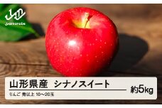 《先行予約》2025年 山形県産 りんご シナノスイート 秀以上 約5kg(10~20玉) 2025年10月中旬から順次発送 果物 くだもの フルーツ 秋果実 林檎 リンゴ F20A-147