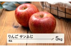 《先行予約》2025年 山形県産 サンふじ りんご 5kg（12～20個） 秀 2025年11月下旬頃から順次発送 F21A-347