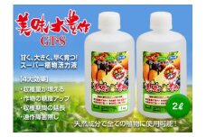 植物活力液 美味大豊作 GT-S 2L(1L×2個) 肥料 園芸 野菜 花 作物 F21A-422
