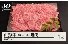 山形牛 ロース 焼肉 1kg A4-A5ランク 冷凍 高橋畜産 tc-gnrxg1000