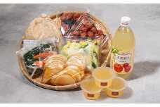 ふる里の味セット 特産品 おまかせ 詰め合わせセット 梅干し 玄米 麴 漬物 リンゴ ジュース ゼリー ※沖縄・離島への配送不可 oi-stfsx
