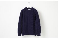 ≪順次発送≫【THISISASWEATER.】A2 : A SWEATER IS LOVE. -NAVY ネイビー セーター 服 洋服 ユニセックス メンズ レディース ブランド 山形県 山辺町 サイズ2 yt-slxxn2-sn