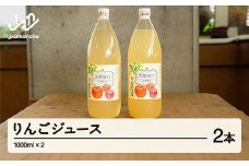 りんごジュース 2本セット 山形県 山辺町 リンゴ 果汁 林檎 アップル 果物 フルーツ 飲料 飲み物 ドリンク oi-rjxxx2 ※沖縄・離島への配送不可