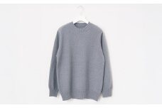 ≪順次発送≫ 【Yonetomi】SHETLAND WOOL PULLOVER ダークグレー GRAY 服 洋服 ユニセックス メンズ レディース ブランド 山形県 山辺町 送料無料 サイズ2 yt-swpdg2-sn ※沖縄・離島への配送不可