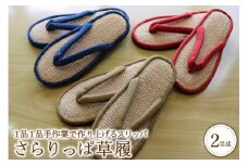 さらりっぱ草履（２足セット）