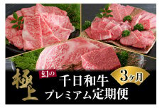【数量限定】★肉の至宝★ 山形牛【千日和牛】旨味とろける和牛3ヶ月定期便