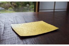 【金属工芸品】収穫の景色の盛皿