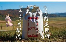 朝日町産米「大谷風神米（山形95号）」10㎏×3ヶ月定期便【1月～3月配送】