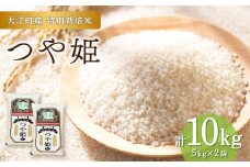 【令和6年産米】※2025年7月中旬より順次発送予定 大江町産 つや姫 10kg(5kg×2袋)【山形県産 特別栽培米】【2024年産米】 【001-085】