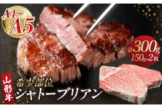山形牛シャトーブリアン 150gｘ2 【肉の小林】 【058-002】