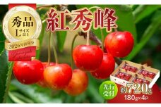 【2026年度先行受付】★さくらんぼ紅秀峰★約720g 秀品 【6月より順次発送予定】 【063-007】