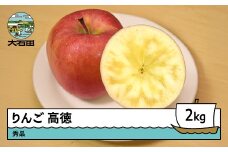 りんご 高徳 こうとく秀品 約2kg 2025年産 令和7年産 果物 フルーツ 山形県 ry-riktx2000