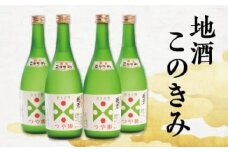 SSY瀬見温泉の地酒「このきみ」純米吟醸つや姫4本セット