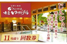 「おくのほそ道」赤倉ゆけむり館　入浴回数券　【大人1セット】