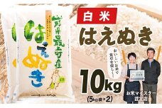 【令和7年産】山形県産はえぬき10kg(5㎏×2)