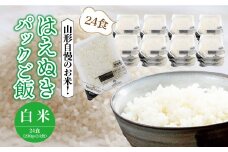 山形自慢のお米！はえぬき　パックご飯　200g×24食入