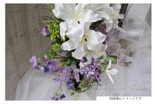 フラワーアレンジメント フューネラルフラワー 仏花 大 [La.Rose Fleur 山形県 高畠町 tk06ayt140008] 花 はな 造花 フラワー アレンジメント インテリア 飾付 ハンドメイド