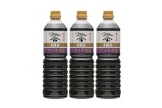 醤油 ヤマイチ醤油 味の司 1L×3本 本醸造 特級醤油 優秀賞 木村醤油店 [小田部商店 山形県 高畠町 tk06ayt180021] しょうゆ 調味料