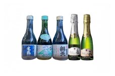 ワイン 日本酒  高畠の地酒&白ワイン 飲み比べセット 小瓶 5本 [小田部商店 山形県 高畠町 tk06ayt180095] 米鶴 錦爛 辯天 嘉 yoshi 甘口 辛口 お酒 酒 飲み比べ セット