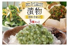 漬物 詰め合わせ 3種 セット 山形のだし 2p おみ漬 1p ねぎからし 2p [三和漬物食品 山形県 高畠町 tk06ayk200004] だし ダシ 出汁 漬け物 ねぎ 辛子 からし ご飯のお供
