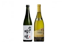 日本酒 白 ワイン セット 米鶴 盗み吟醸 720ml バリック シャルドネ 750ml 計2本 [小田部商店 山形県 高畠町 tk06ayt180138] 白ワイン お酒 飲み比べ
