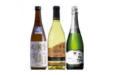 日本酒 白 ワイン セット 米鶴 純米吟醸 720ml クラシック シャルドネ 720ml 嘉 750ml 計3本 [小田部商店 山形県 高畠町 tk06ayt180139] 白ワイン お酒 飲み比べ