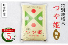 つや姫5kg　精米　真空パック詰【1144401】