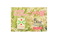 つや姫5kg　7分つき　真空パック詰【1144432】