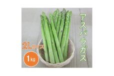 アスパラガス　A品　2Lサイズ　1kg(約30本)＜野菜＞【1291660】