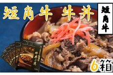 短角牛牛丼の具（1人前×6箱）