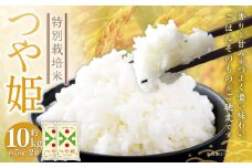 特別栽培米〈令和6年産〉 つや姫 約10kg（約5kg×2袋セット） 白米 10キロ 精米 ブランド米 1等米 お米 山形県 白鷹町 【2025年9月下旬まで順次発送予定】