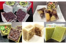 でか金つば 5種 5個セット （合計約600g） ／ 金鍔 金つば きんつば 和菓子 菓子 お菓子 おかし 和スイーツ スイーツ おやつ 小豆 あずき 栗 くり 抹茶 白あん ずんだ 詰め合わせ つめあわせ ギフト 山形県 白鷹町