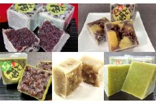 でか金つば 5種 20個セット （合計約2400g） ／ 金鍔 金つば きんつば 和菓子 菓子 お菓子 おかし 和スイーツ スイーツ おやつ 小豆 あずき 栗 くり 抹茶 白あん ずんだ 詰め合わせ つめあわせ ギフト 山形県 白鷹町