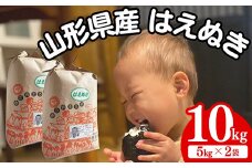 生産者の顔が見える米　はえぬき　白米 10kg（飯豊町産）(R7年産）