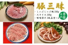 食の都庄内　庄内のおいしい肉　庄内豚肉三昧セット