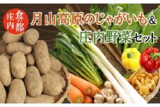 食の都庄内　月山高原のじゃがいも＆庄内野菜セット※10月下旬から1月まで発送