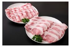 ブランド豚「庄内三元豚」計1.1kg／生姜焼き・しゃぶしゃぶセット
