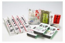 味のひまわり 庄内町加工品セット 丸もち そば うどん 青きな粉 入り大豆 しそ巻 郷土料理 伝統の味
