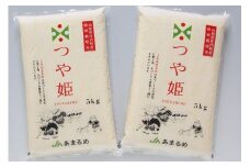 JAあまるめ 山形県庄内町産 特別栽培米つや姫 5kg×2袋
