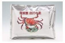 藻屑蟹（モクズガニ）出汁の素　500g  レトルトパウチ