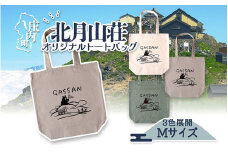北月山荘 オリジナルトートバッグ アシッドカーキ バック Mサイズ 日常使いに