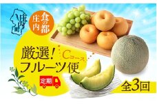【8月中旬より発送開始】食の都庄内 厳選フルーツ便C（入金期限：2025.7.31）