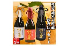 269　杉勇純米大吟醸飲み比べセット