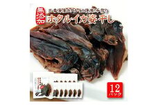843　素材の味をまるごと堪能「ホタルイカ姿干し」10g×12パックセット