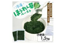 1181HO1500G　冷凍ほうれん草ペースト1.5kg(500g×3袋)