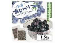1177BB1500G　冷凍ブルーベリー1.5kg(500g×3袋)