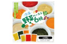 1185AL3000G　冷凍野菜ペーストアラカルト3.0kg(500g6種×各1袋)