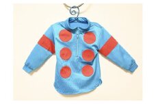 No.2012 競馬ジョッキー　かわいいミニチュア勝負服　タイプＡ