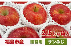 No.1357 りんご「サンふじ」約2.5kg箱入【2025年度発送】