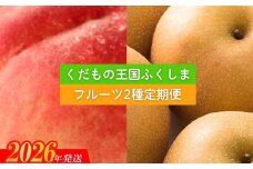 No.2037フルーツ２種定期便 【2026年発送　先行予約】